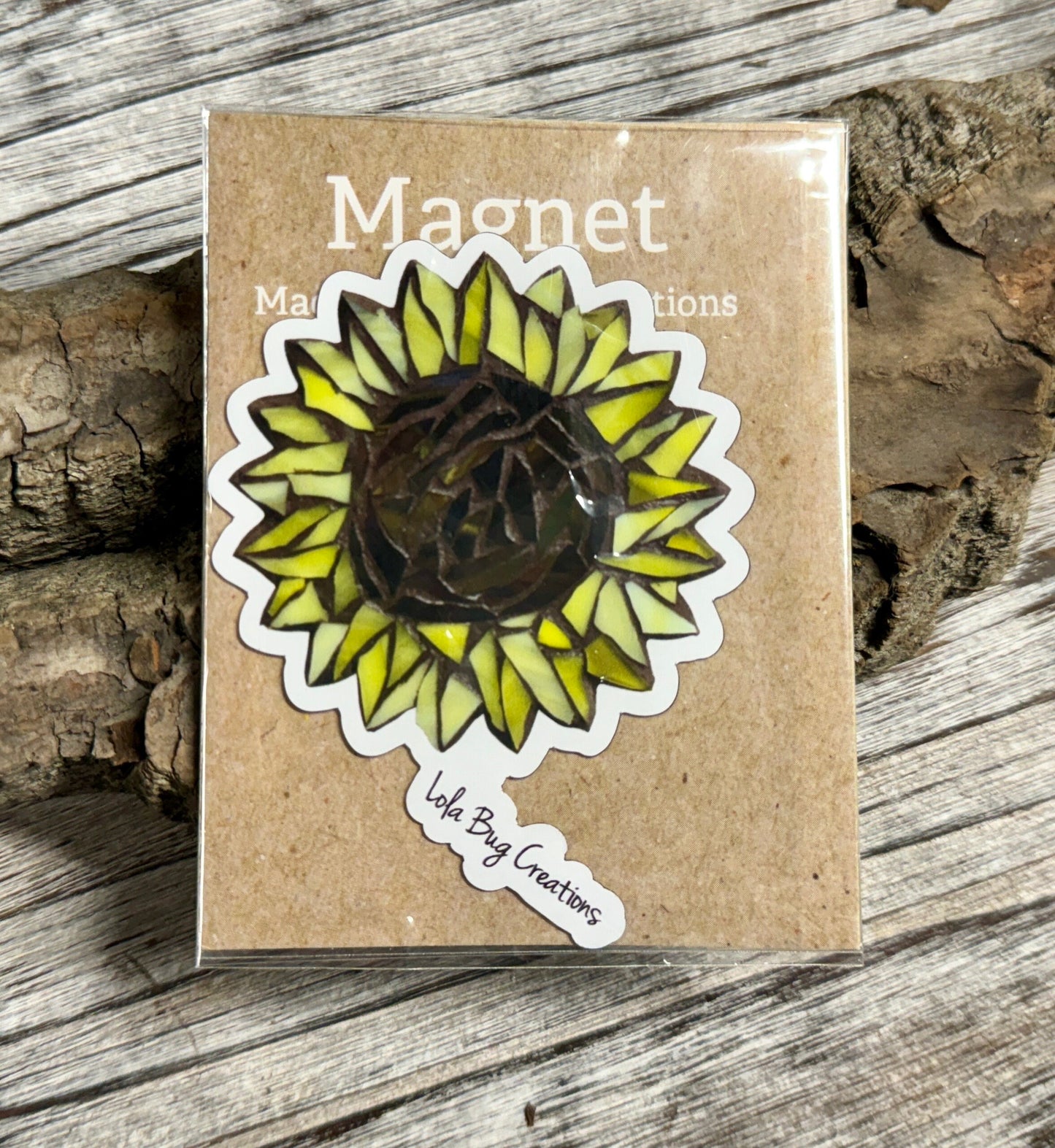 Sunflower thin magnet