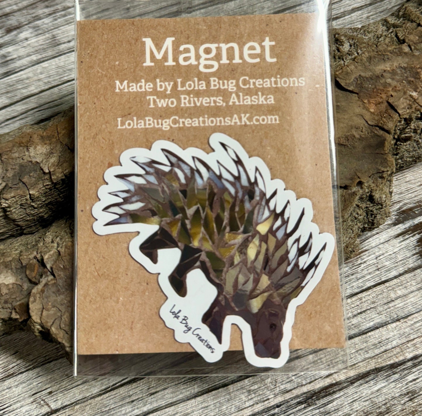 Porcupine thin magnet