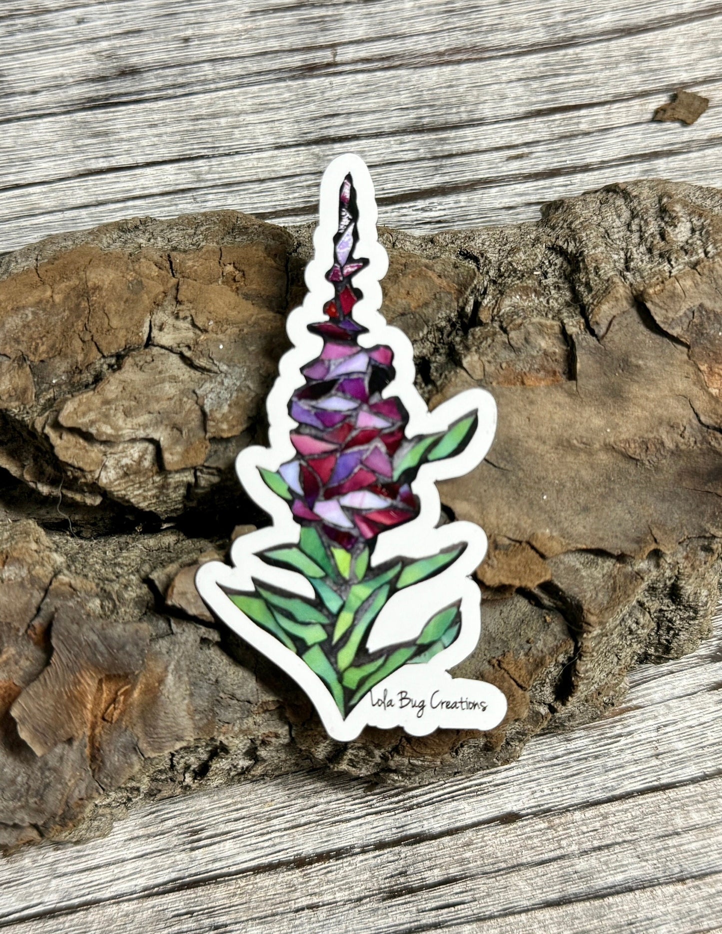 Thin fireweed magnet