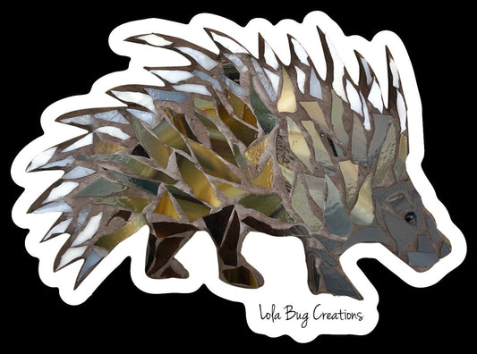 Porcupine Vinyl Sticker